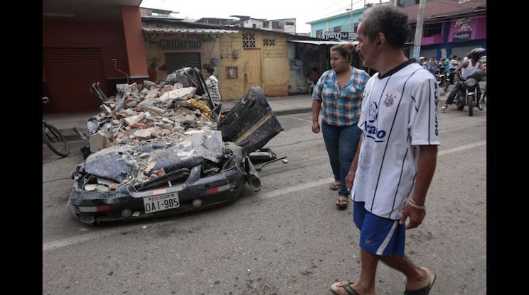 Terremoto Ecuador